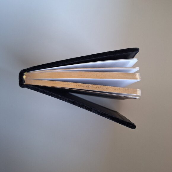 Velvet Zodiac Libra Journal (Black) Urban Outfitters - Picture 3 of 5